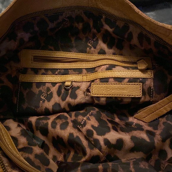 Bmakowsky camel color bag…vintage. NWT - Picture 9 of 10